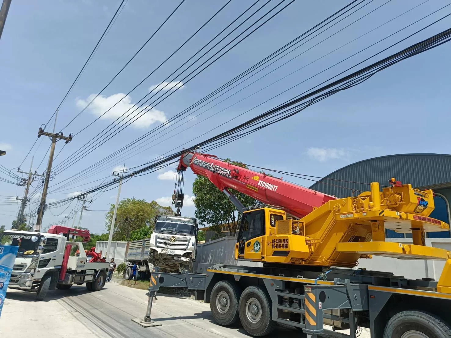 ยกรถอุบัติเหตุชลบุรี