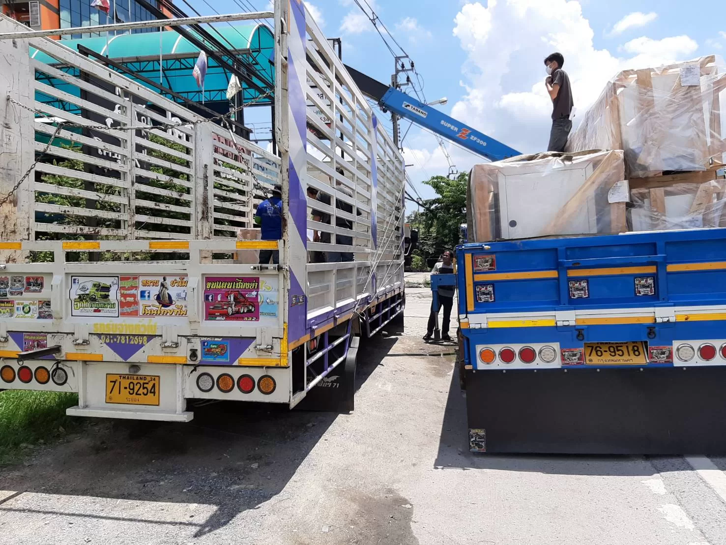 รถรับจ้างบางบัวทอง ราคาดีที่สุดในย่านนี้ บริการมืออาชีพ ขนย้ายด่วน 24 ชม. โดยฐานิตาทรานสปอร์ต